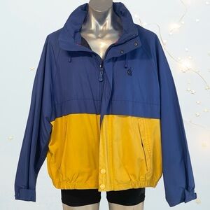 90's Vintage Nautica two tone Competition Jacket in XL size